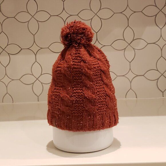 TCM  Burnt Orange Beanie with Soft Fleece Lining - Picture 1 of 8